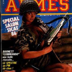 l'amateur d'armes 52 arbalète barnett commando, sicat 1986,pm spectre , maruzen franchi pg 85 riot