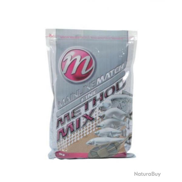 MAINLINE AMORCE METHOD MIX FINE GROUNBAIT 1KG MAINLINE