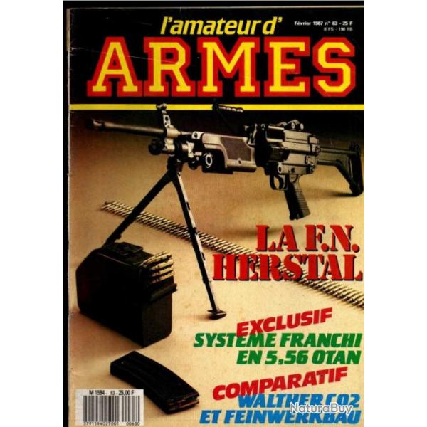 l'amateur d'armes 63 la fn herstal, munitions arme franaise 1886-1925, pa mod 1908 bayard,