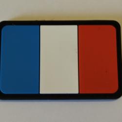 Patch drapeau France PVC velcro