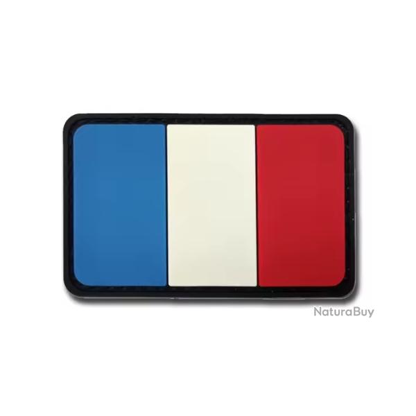 Patch Drapeau - France - PVC - velcro - Livraison gratuite