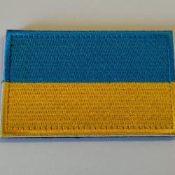 Patch drapeau Ukraine velcro