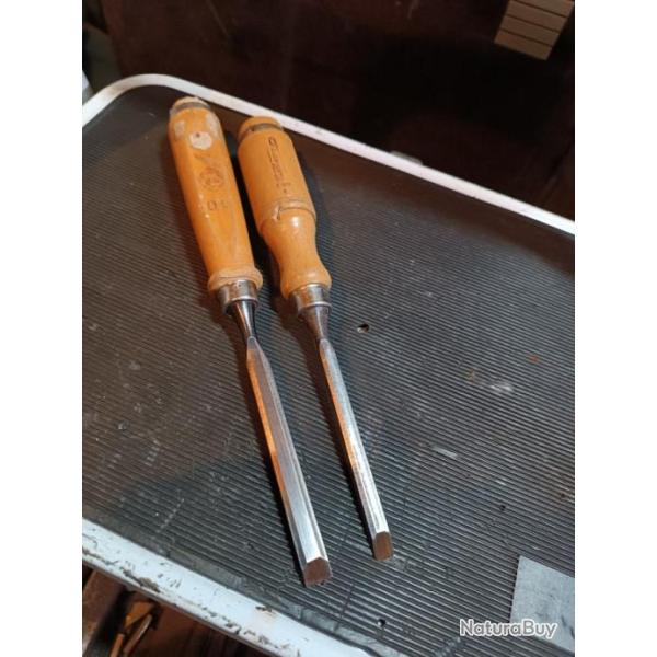 Lot ciseaux  bois professionnel Goldenberg