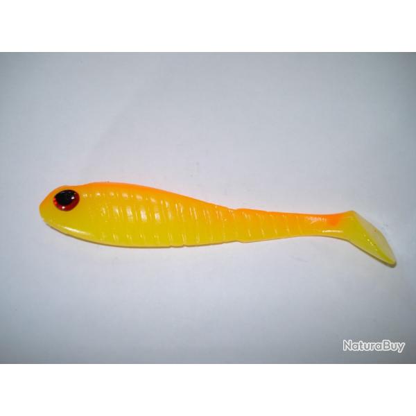 DELALANDE LOT DE 10 MISTER D 10.5CM - JAUNE DOS ORANGE