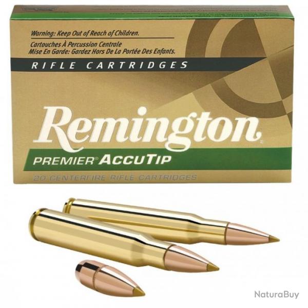 Balles REMINGTON , PREMIER ACCUTIP 180gr , Calibre: 300WM. Lot de 60 cartouches.