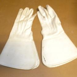 GANTS BLANCS MOTARD  MILITARIA GENDARMERIE