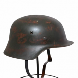 Casque Allemand M35 Vieilli - Reproduction Premium