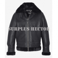 Blouson US Cuir Bombardier B3 Noir Schott