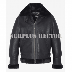 Blouson US Cuir Bombardier B3 Noir Schott