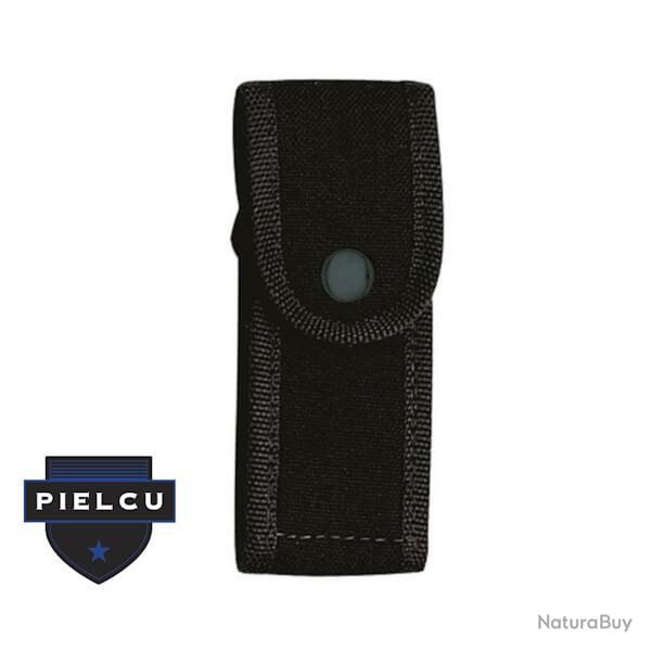 247 Etui cordura Pielcu tout noir pour couteau de poche