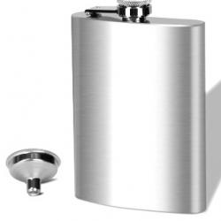 flasque inox 120 ml + 6 godets inox 30 ml