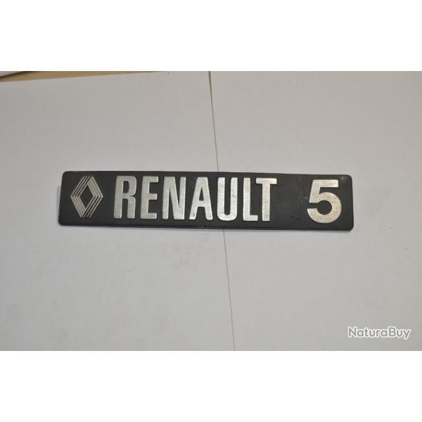 Logo / Sigle  Hayon  Voiture Ancienne Renault 5 Ancien  (20)