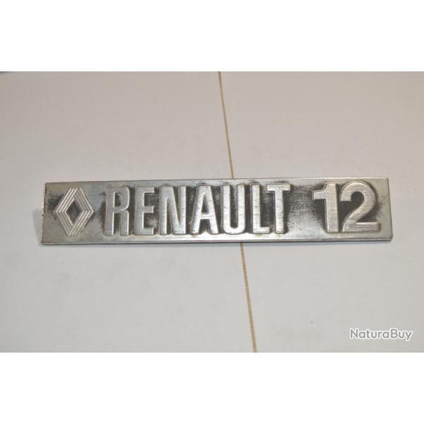 Logo / Sigle  Hayon  Voiture Ancienne Renault 12  Ancien  (20)