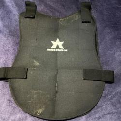 plastron protection noir de paintball annex