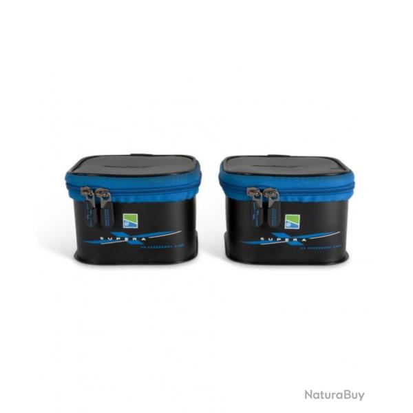 PRESTON SUPERA X XS EVA ACCESSORY CASES 2PCS SUPERA