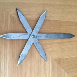 STARFLIGHT T.M. ENOS former RANDALL KNIVES employee - VINTAGE 1998 - MADE IN USA - THROWING KNIFE