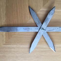 STARFLIGHT T.M. ENOS former RANDALL KNIVES employee - VINTAGE 1998 - MADE IN USA - THROWING KNIFE