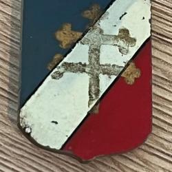 Insigne militaire WW2 libération blason à la croix de lorraine