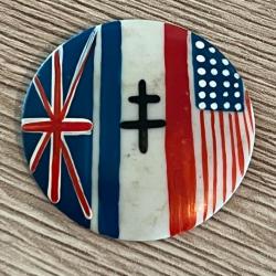 Insigne militaire France WW2 Libération alliés broche