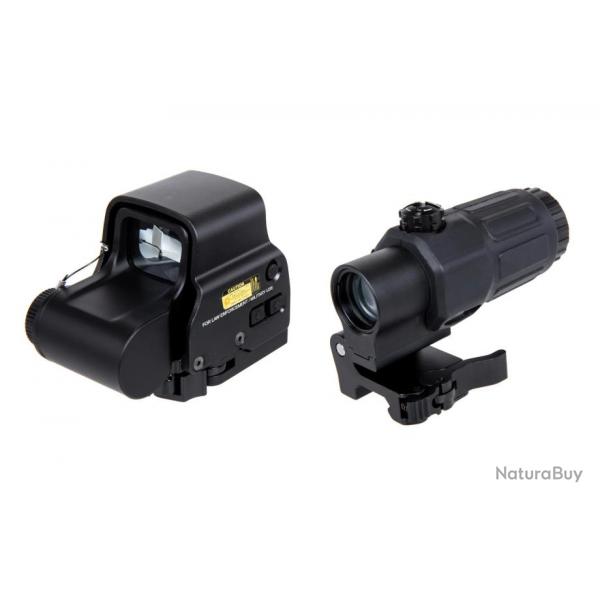 Set Holosight EXPS3 & Magnifier X3 Type T33 (WADSN)