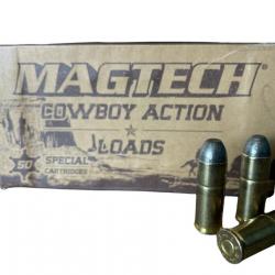 Cartouches MAGTECH COWBOY ACTION cal.45 Colt LFN 250 grains - 16.2 grammes /50 1 boite ( 50 munition