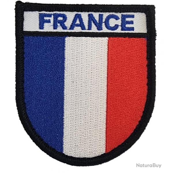 ECU BRODE FRANCE TRICOLORE ***