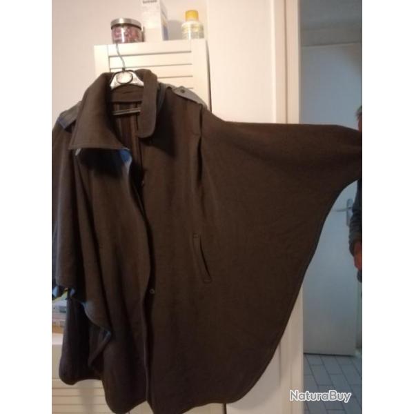 VENDS M ANTEAU CAPE LODEN VERT Autrichien