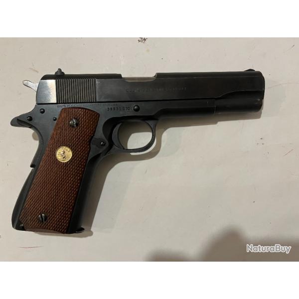 Pistolet COLT Modle 1911 Gouvernement Calibre 45 ACP