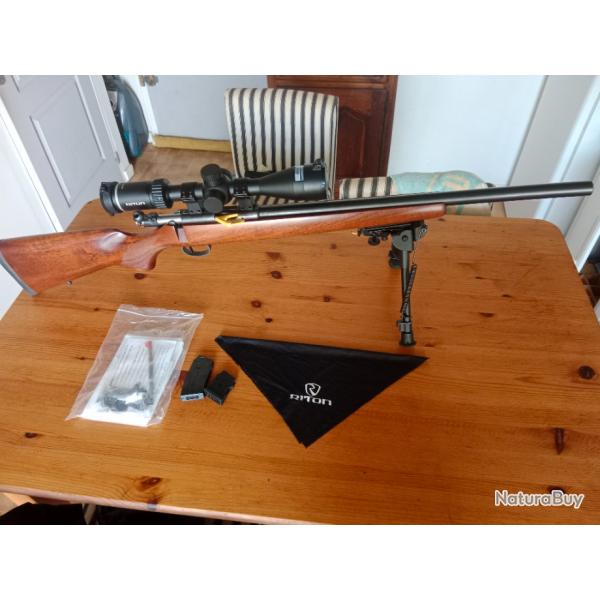 CZ 455 varmint 22lr, bi pied et dtente flyweight + chargeur 10 coups.