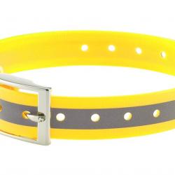 Collier pour chien jaune Country