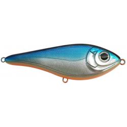 Poisson Nageur CWC Buster Swim Bait 13cm 551 - Blue Chrome OB Silver