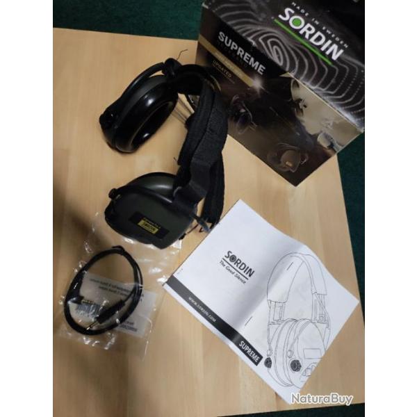 Casque Sordin Suprme Pro X Neckband