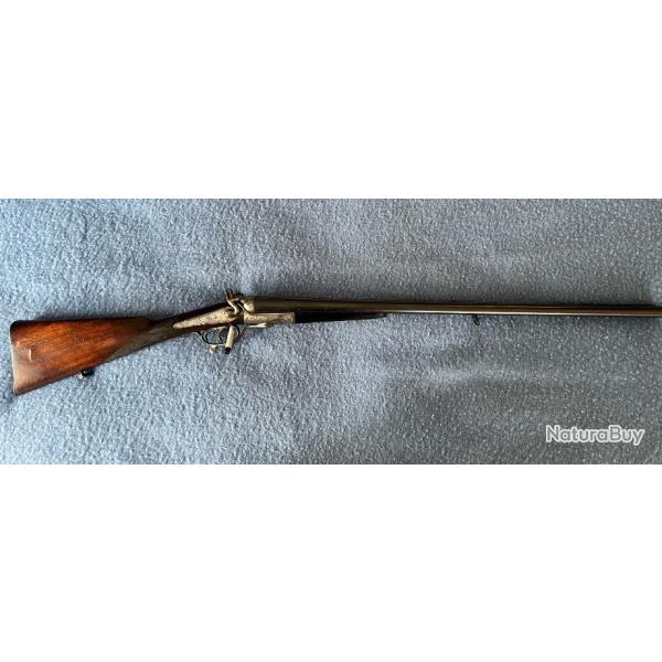 Artisanal Stphanois marqu "Acier Lebel" - prouv poudre vive type M (PM) - calibre 16/65
