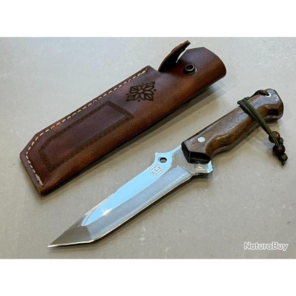 Couteau lame tanto forge LLF srie CHASSE enchre