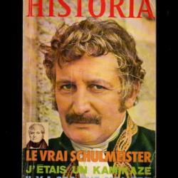 historia 315 de 1973, j'étais un kamikaze , le vrai schulmeister, copernic, bournazel, ghetto varsov