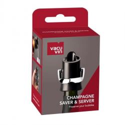 BEL1646 BOUCHON A CHAMPAGNE VACU VIN "CHAMPAGNE SAVER" AVEC BEC VERSEUR ANTI GOUTTE NEUF