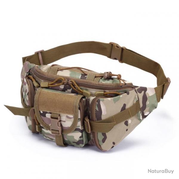 Sac banane "Camo CP" en tissu Oxford - LIVRAISON GRATUITE