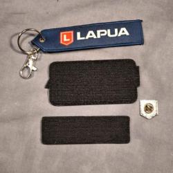 Patches Lapua + porte clefs