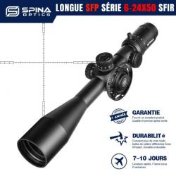 LONGUE SFP SERIE 6-24x50SFIR-with 20mm high