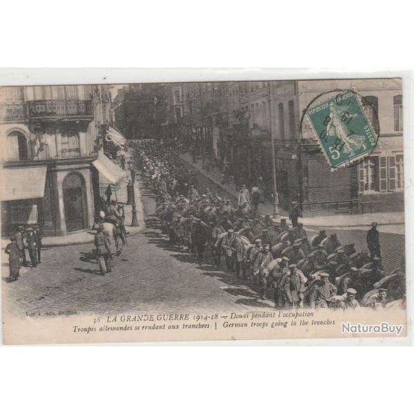 CPA -GRANDE GUERRE 1914-18-Douai pendant l'occupation - Troupes allemandes