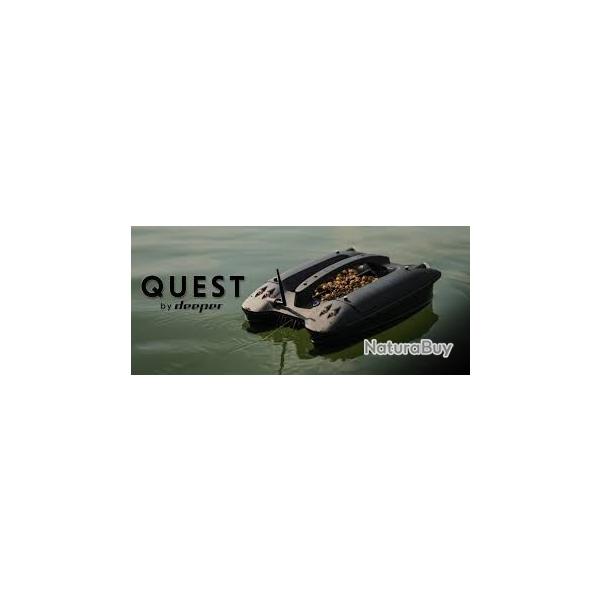 Bateau Amorceur Deeper Quest Avec Sondeur Chirp+ Gps Intgr
