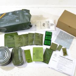 Ration de combat Armée Espagnole, Espagne. Dejeuner (1 repas). Surplus survie chasse airsoft trails