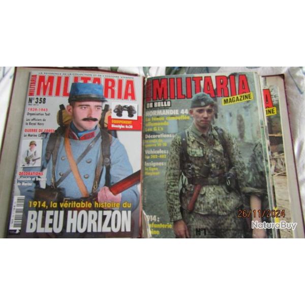 collection MILITARIA MAGAZINE Militaria magazine N1 (dbut) au N358 (anne 2015 ) POILU SS PARA US