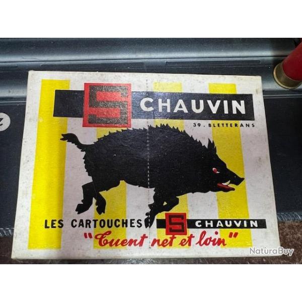 Lot de 135 cartouche cal 16/67 plomb n9 ARMURERIE CHAUVIN Poudre T