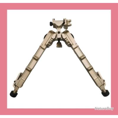 Bipieds pour fusils 6 à 9 Pouces, pivotant, inclinable, à