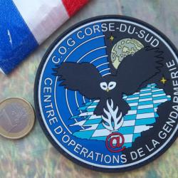 écusson PVC militaire COG corse du sud centre d'opérations gendarmerie