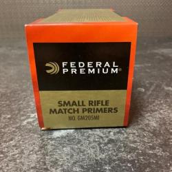 1000 Amorces Federal SMALL Rifle GM210M