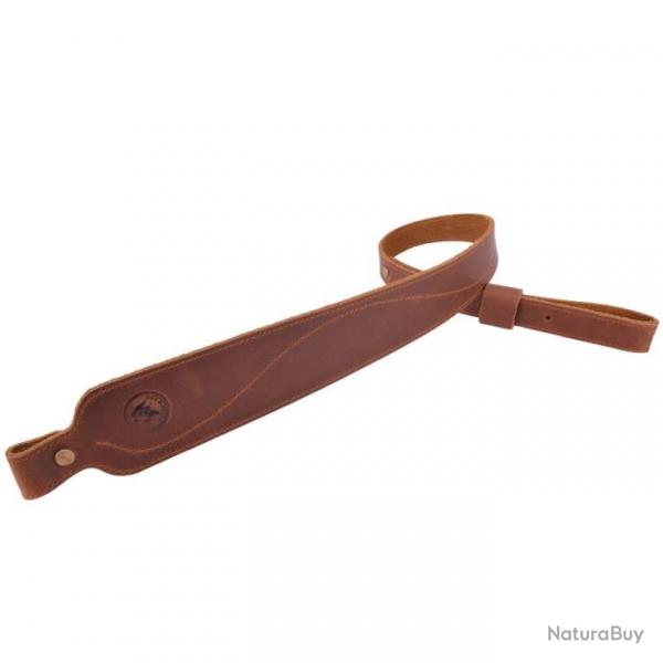 Sangle de fusil en cuir durable MARRON SANS ATTACHES