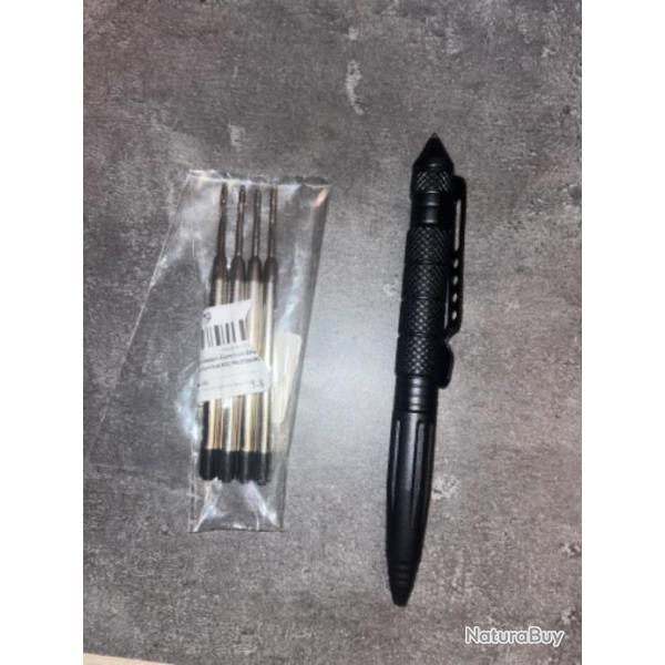 TACTICAL PEN stylo de combat brise-vitre militaire - Discret, robuste et tactique.