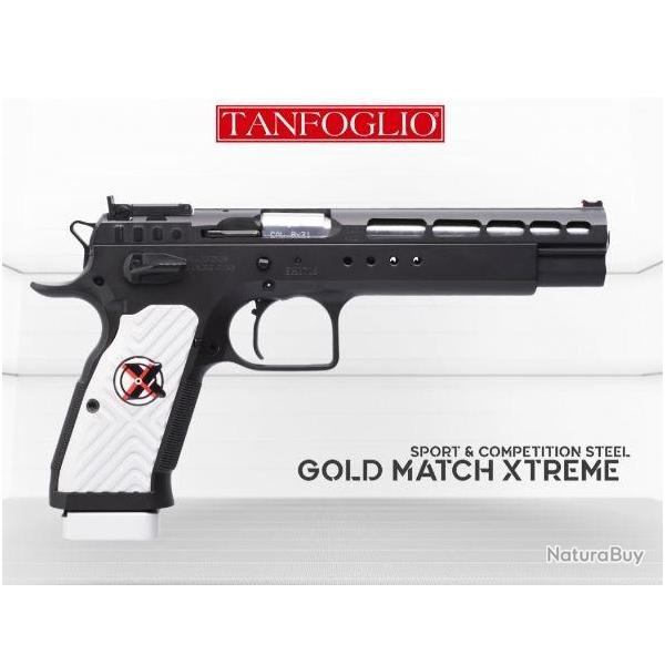 PISTOLET TANFOGLIO GOLD MATCH XTREME CAL. 9X19